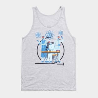 Workers in Laboratory Tank Top